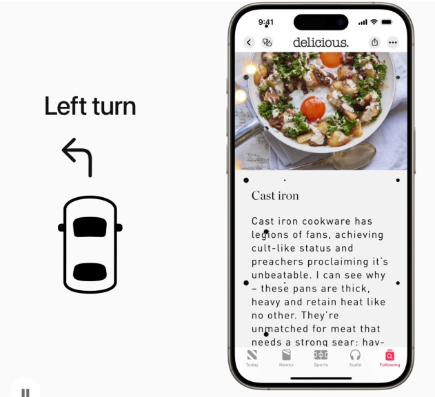 В iOS 18 добавят специальные возможности, включая управление iPhone с помощью глаз